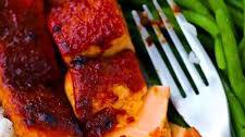 Oven BBQ Salmon