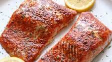 Oven-Baked Paprika Salmon