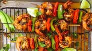 Oven-Baked Shrimp Skewers