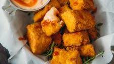 Oven-Baked Tofu Bites with Bang Bang Sauce