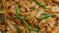 Pad See Ew with Asparagus