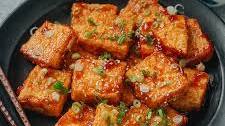 Pan Fried Tofu (脆皮豆腐)
