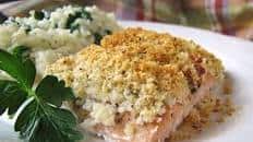 Panko Parmesan Salmon