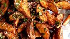 Paprika and Parmesan Potato Wedges