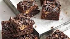 Peanut butter brownies