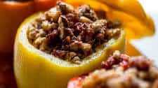 Peppers Stuffed with Farro and Smoked Cheese