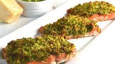 Pesto Crusted Salmon