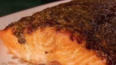 Pesto Grilled Salmon