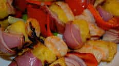 Pineapple Honey Grilled Key West Shrimp