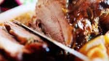 Pork Roast with Apples and Onions