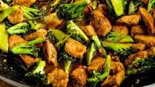 Pork and Broccoli Stir-Fry with Ginger