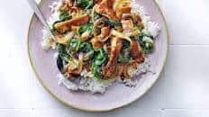 Pork and Spinach Stir-Fry