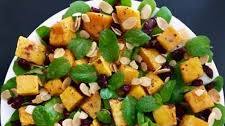 Pumpkin, Cranberry & Almond Salad
