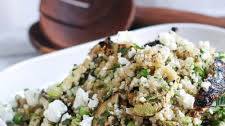 Quinoa, Feta & Grilled Zucchini Salad