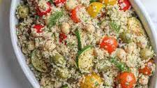 Quinoa Salad with Zucchini and Tomatoes