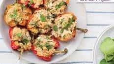 Quinoa-Stuffed Bell Peppers