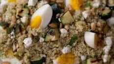 Quinoa and Grilled Zucchini