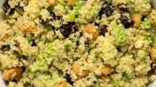 Quinoa salad with cranberries and citrus dressing recipe