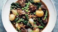 Ragout of Lamb and Spring Vegetables with Farro