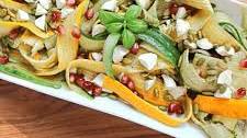 Raw Zucchini Salad with Bocconcini