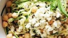 Recipe: Chickpea, Barley and Zucchini Ribbon Salad with Mint and Feta