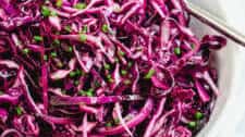 Red Cabbage Slaw