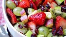 Red & Green Fruit Salad
