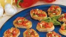 Red Pepper Bruschetta