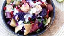 Red White and Blue Potato Salad