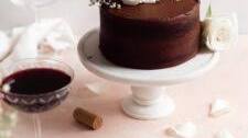 Red Wine Chocolate Cake