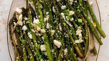 Roasted Asparagus with Lemon Vinaigrette