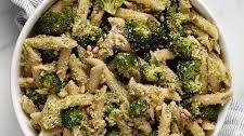 Roasted Broccoli Pesto Pasta