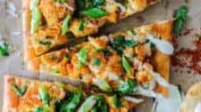 Roasted Buffalo Cauliflower Flatbread