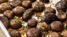 Roasted Miso Mushrooms
