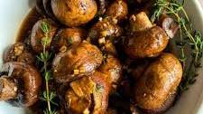 Roasted Mushrooms (Balsamic and Soy)
