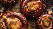 Roasted Mushrooms with Balsamic and Soy
