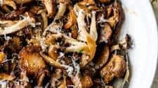 Roasted Mushrooms with Parmesan