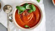 Roasted Red Pepper and Tomato Soup