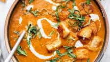 Roasted Tomato Basil Soup
