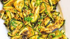 Roasted Zucchini Salad