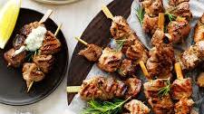 Rosemary, Lemon & Garlic Mini Pork Skewers
