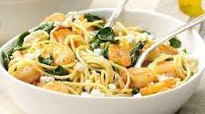 Rosemary Shrimp with Spaghetti