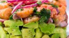 Salmon Avocado Tartare, the Perfect Appetizer