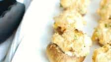 Salmon Stuffed Mushrooms