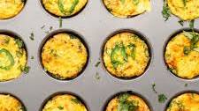 Salsa Chicken Egg Muffins (Low Carb + Dairy Free)