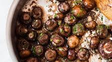 Sauteed Garlic Herb Mushrooms