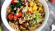 Scrambled Tofu Breakfast Bowl