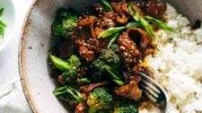 Sesame Beef and Broccoli