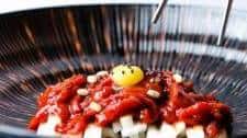Sesame, Soy & Chilli Beef Tartare (Yukhoe)
