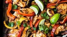 Sheet Pan Chicken Fajitas